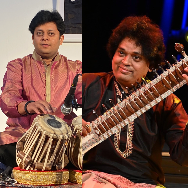 Sitarspeler, songschrijver en componist <b>Deobrat Mishra</b> brengt samen met tabla-speler <b>Prashant Mishra</b> de Noord-Indiase klassieke muziek uit de heilige plaats Benares. Zij staan bekend om hun gevoelige en sensuele manier van spelen en presenteren. De zachte en sensuele klanken van sitarspeler Deobrat en tabla virtuoos Prashant zijn zowel op zaterdag als zondag op LaLaLand Festival te horen. Julia M begeleidt hen op tanpura.